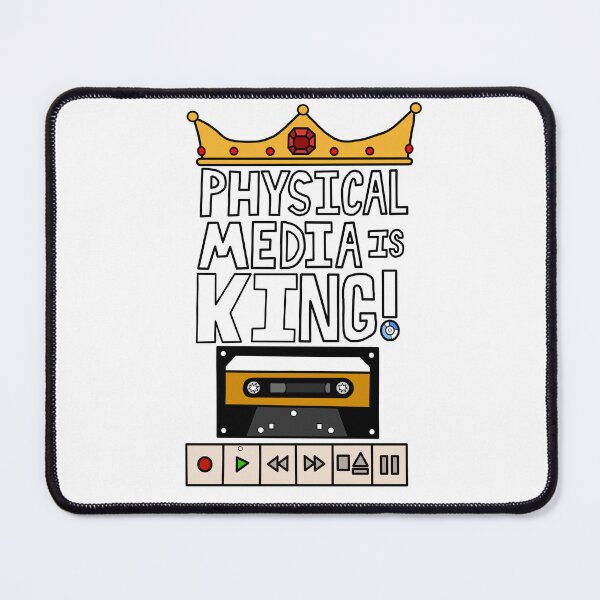 Item preview, Physical Media is KING! designed and sold by Santination.