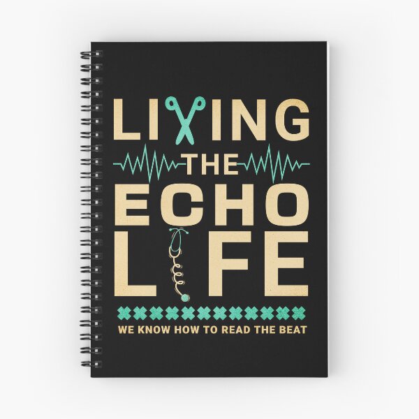 Item preview, Living The Echo Life Tech Echocardiography Technician Sonographer designed and sold by HosvPrint .s.