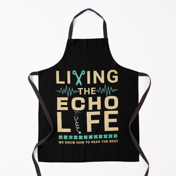 Item preview, Living The Echo Life Tech Echocardiography Technician Sonographer designed and sold by HosvPrint .s.