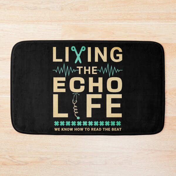 Item preview, Living The Echo Life Tech Echocardiography Technician Sonographer designed and sold by HosvPrint .s.