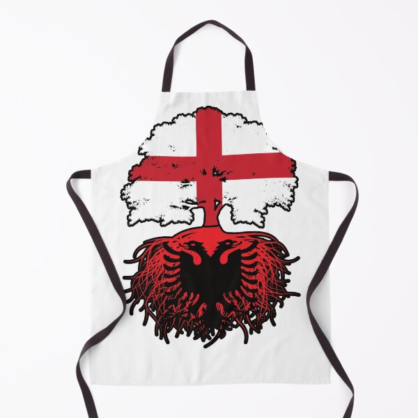Item preview, Albania Albanian English England Tree Roots Flag designed and sold by FlagX.