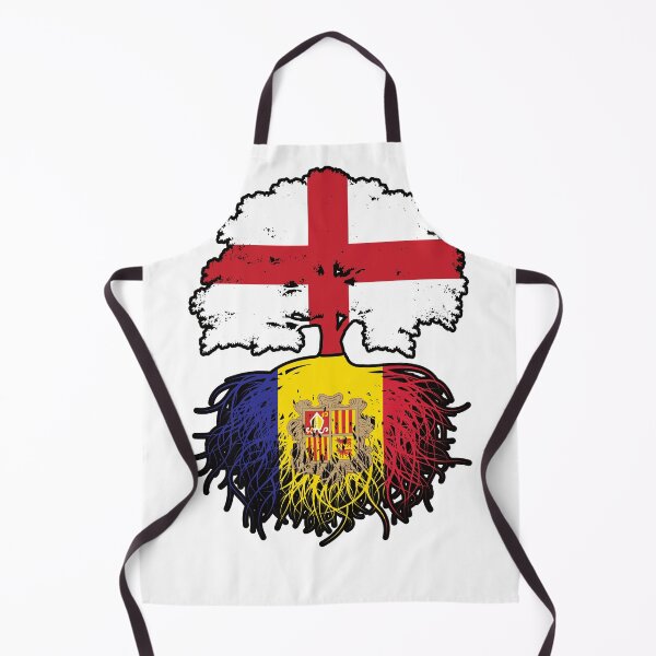 Item preview, Andorra Andorran English England Tree Roots Flag designed and sold by FlagX.