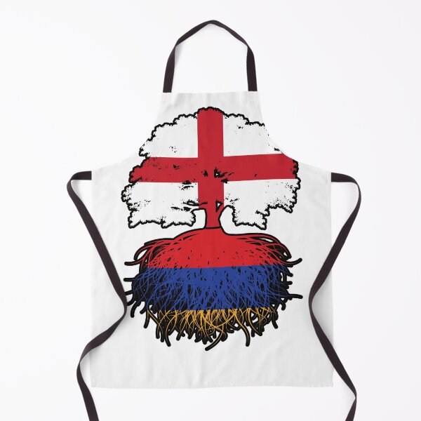 Item preview, Armenia Armenian English England Tree Roots Flag designed and sold by FlagX.