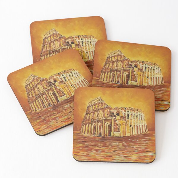 Item preview, Colosseum (Orange) designed and sold by ArtbyAlinaGH.