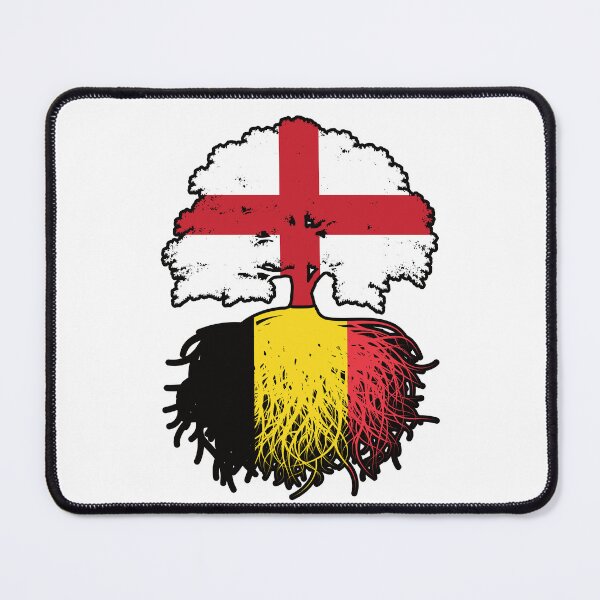 Item preview, Belgium Belgian English England Tree Roots Flag designed and sold by FlagX.
