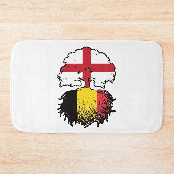 Item preview, Belgium Belgian English England Tree Roots Flag designed and sold by FlagX.