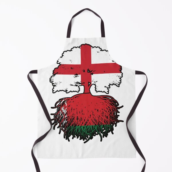 Item preview, Belarus Belarusian English England Tree Roots Flag designed and sold by FlagX.