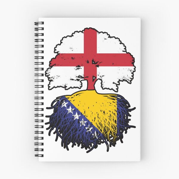 Item preview, Bosnia Bosnian English England Tree Roots Flag designed and sold by FlagX.