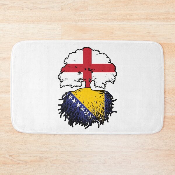 Item preview, Bosnia Bosnian English England Tree Roots Flag designed and sold by FlagX.