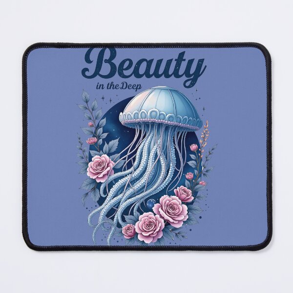 Item preview, Jellyfish and Roses - Marine Beauty designed and sold by Fab-Haven.