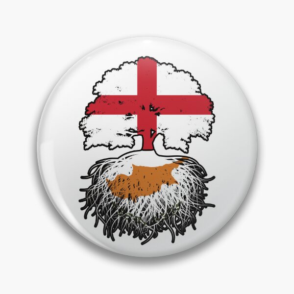 Item preview, Cyprus Cypriot English England Tree Roots Flag designed and sold by FlagX.