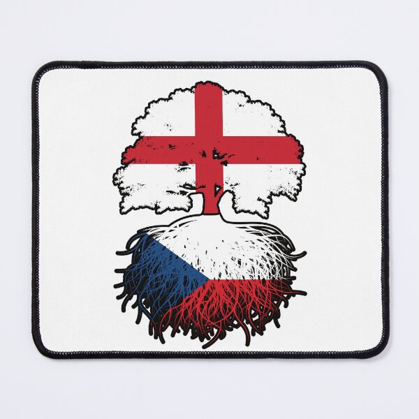 Item preview, Czech English England Tree Roots Flag designed and sold by FlagX.