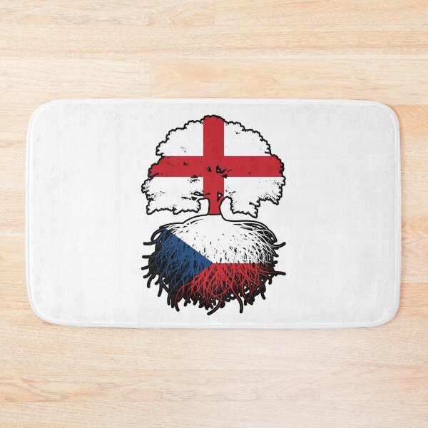 Item preview, Czech English England Tree Roots Flag designed and sold by FlagX.