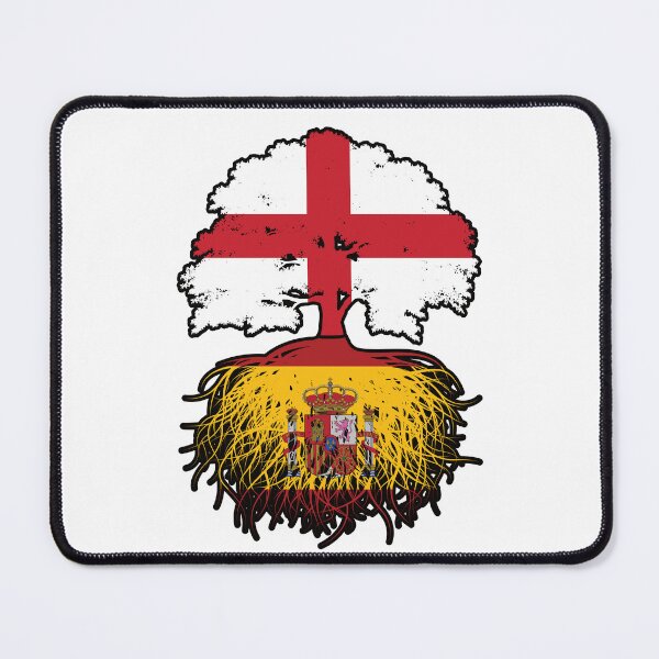 Item preview, Spain Spanish English England Tree Roots Flag designed and sold by FlagX.