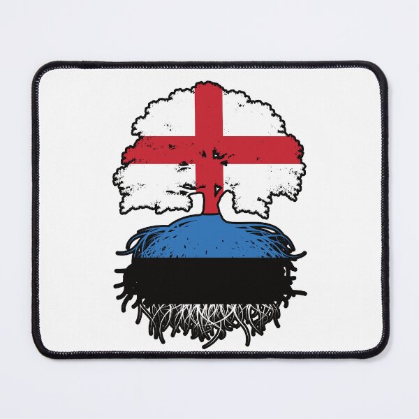 Item preview, Estonia Estonian English England Tree Roots Flag designed and sold by FlagX.