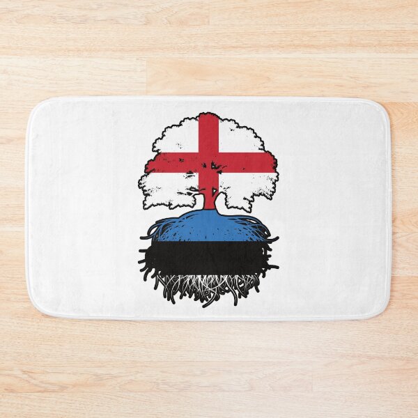 Item preview, Estonia Estonian English England Tree Roots Flag designed and sold by FlagX.