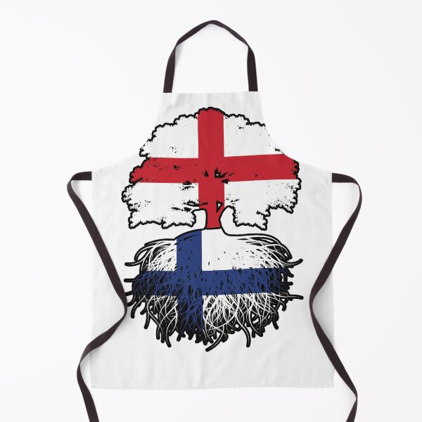 Item preview, Finland Finnish English England Tree Roots Flag designed and sold by FlagX.