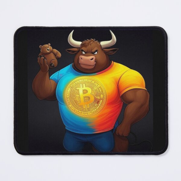 Item preview, crypto bull designed and sold by TEEJAMBOREE.