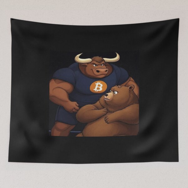 Item preview, crypto bull designed and sold by TEEJAMBOREE.