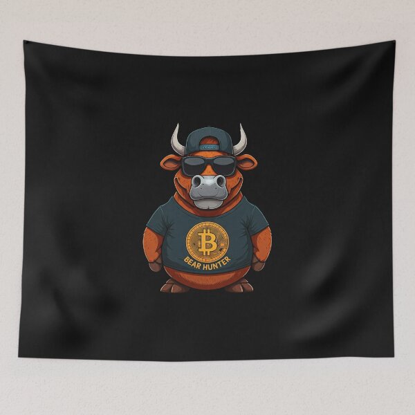 Item preview, crypto bull designed and sold by TEEJAMBOREE.