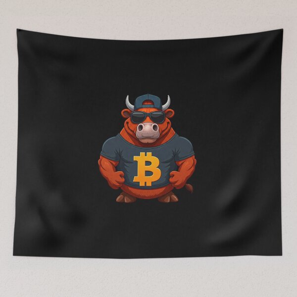 Item preview, crypto bull designed and sold by TEEJAMBOREE.