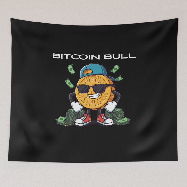 Item preview, crypto bull designed and sold by TEEJAMBOREE.