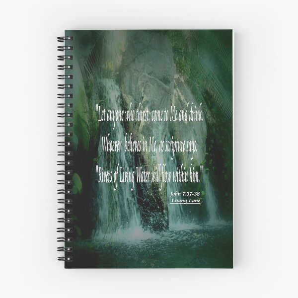 Item preview, Living Waters John 7:37 designed and sold by LitanyLane.