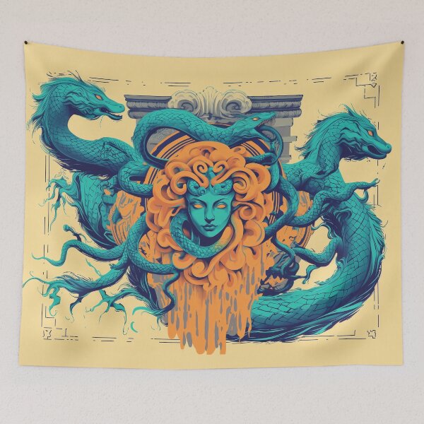 Item preview, Medusa's snakes designed and sold by Bulotin.