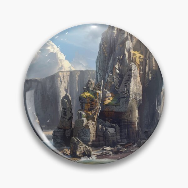 Item preview, Mystical Coastal Ruins designed and sold by jgvisualarts.