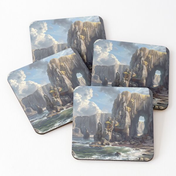 Item preview, Mystical Coastal Ruins designed and sold by jgvisualarts.