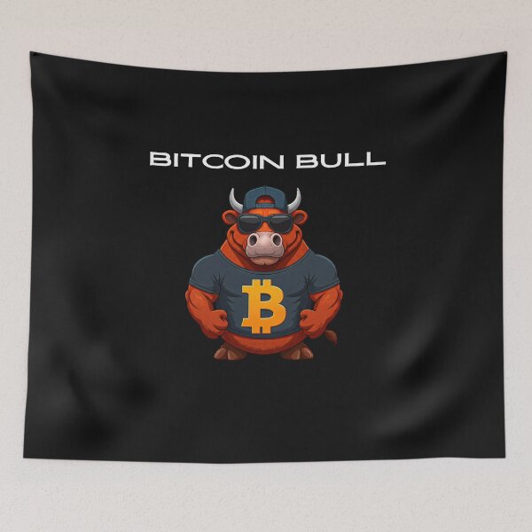 Item preview, crypto bull designed and sold by TEEJAMBOREE.