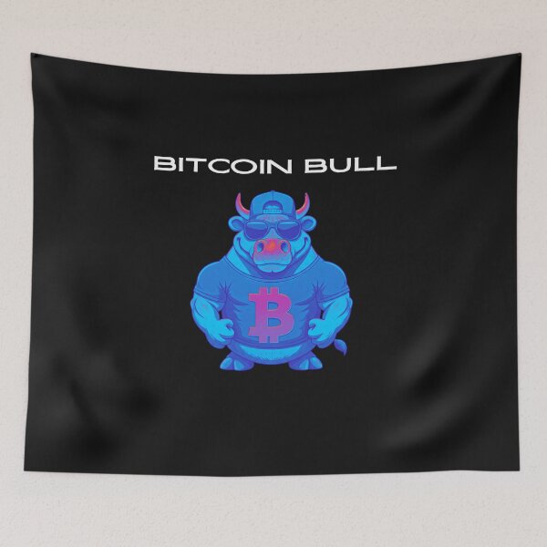 Item preview, crypto bull designed and sold by TEEJAMBOREE.