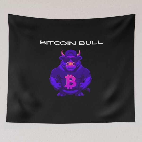 Item preview, crypto bull designed and sold by TEEJAMBOREE.