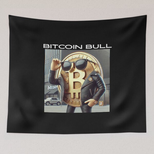 Item preview, crypto bull designed and sold by TEEJAMBOREE.