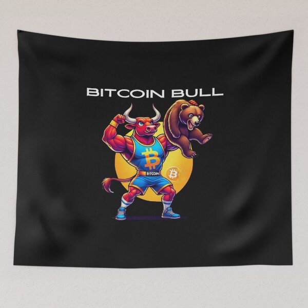 Item preview, crypto bull designed and sold by TEEJAMBOREE.