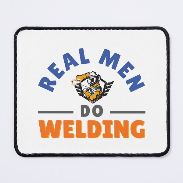 Item preview, Real Men Do Welding Funny Male Welders Birthday Gift designed and sold by MouDantArts.