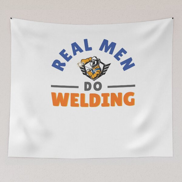 Item preview, Real Men Do Welding Funny Male Welders Birthday Gift designed and sold by MouDantArts.