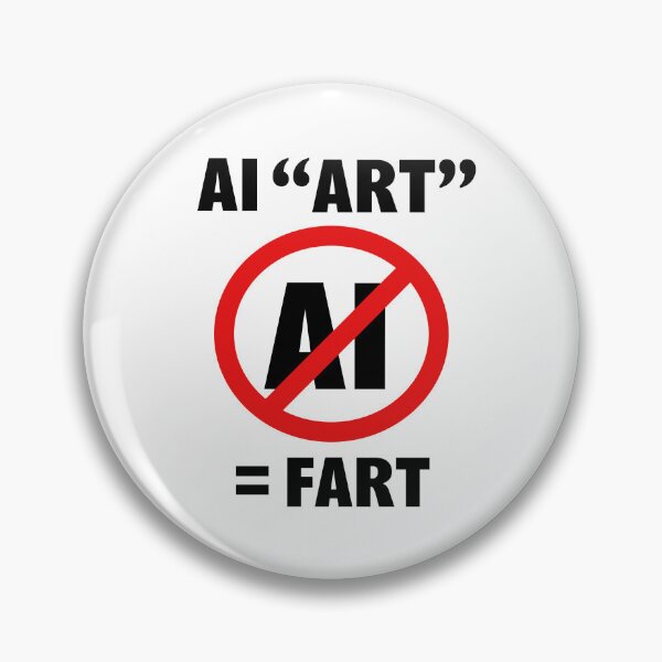 Item preview, AI Art = Fart designed and sold by Quirkball.