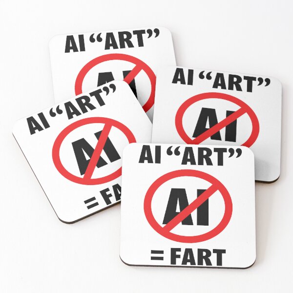 Item preview, AI Art = Fart designed and sold by Quirkball.