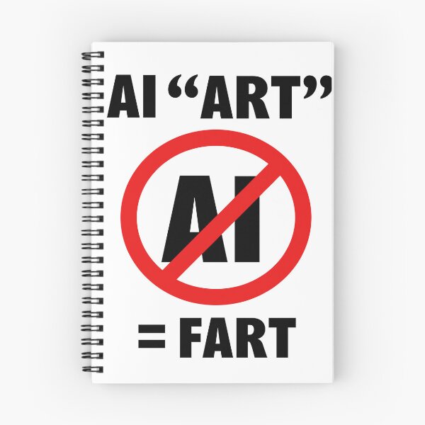 Item preview, AI Art = Fart designed and sold by Quirkball.