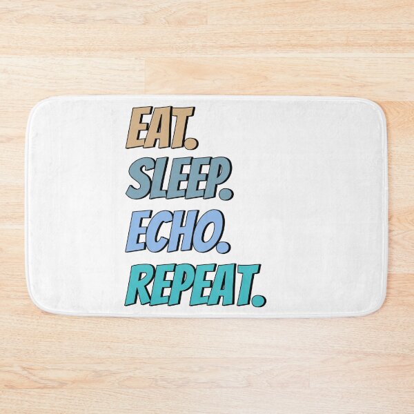 Item preview, Eat Sleep Echo Repeat Tech Echocardiography Technician Sonographer designed and sold by HosvPrint .s.