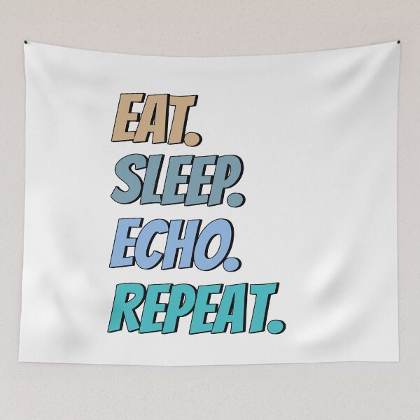 Item preview, Eat Sleep Echo Repeat Tech Echocardiography Technician Sonographer designed and sold by HosvPrint .s.
