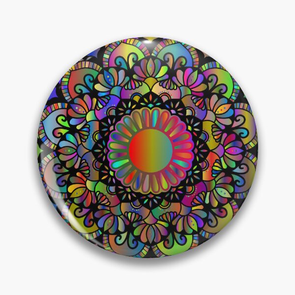 Item preview, Mandala colorful rainbow designed and sold by DesignPMG.