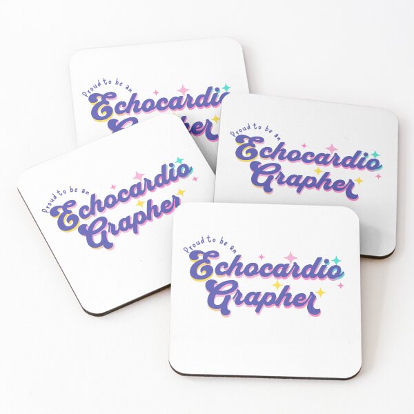 Item preview, Proud To Be An Echocardiographer Tech Echocardiography Technician Sonographer designed and sold by HosvPrint .s.