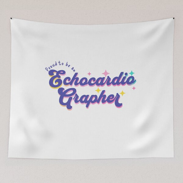 Item preview, Proud To Be An Echocardiographer Tech Echocardiography Technician Sonographer designed and sold by HosvPrint .s.