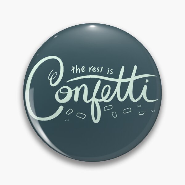 Item preview, The Rest is Confetti Nellie Hill House Quote Light designed and sold by DesignedByCece.