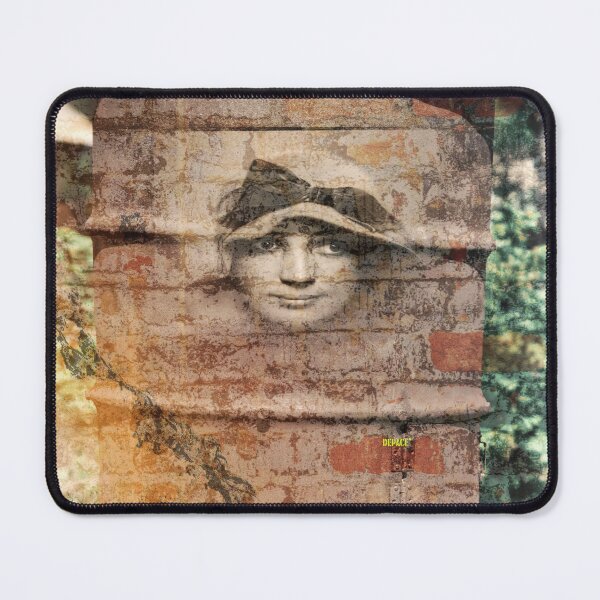 Item preview, Faded Elegance A Vintage Muse on Weathered Steel - dePace' designed and sold by mrpropcake.