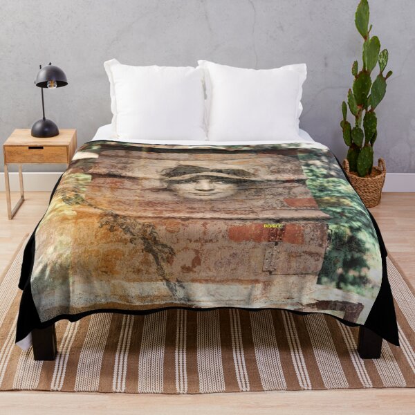 Item preview, Faded Elegance A Vintage Muse on Weathered Steel - dePace' designed and sold by mrpropcake.