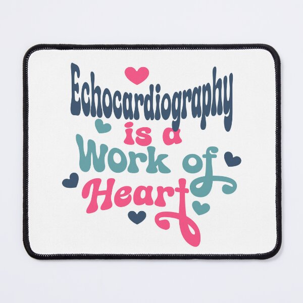 Item preview, Echocardiography Is a Work Of Heart Tech Echocardiographer Technician Sonographer designed and sold by HosvPrint .s.