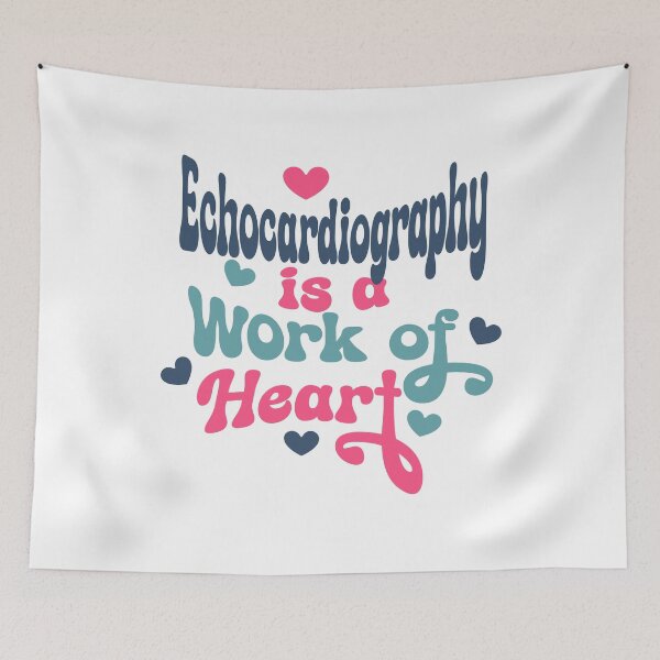 Item preview, Echocardiography Is a Work Of Heart Tech Echocardiographer Technician Sonographer designed and sold by HosvPrint .s.
